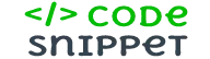 Code Snippet Logo